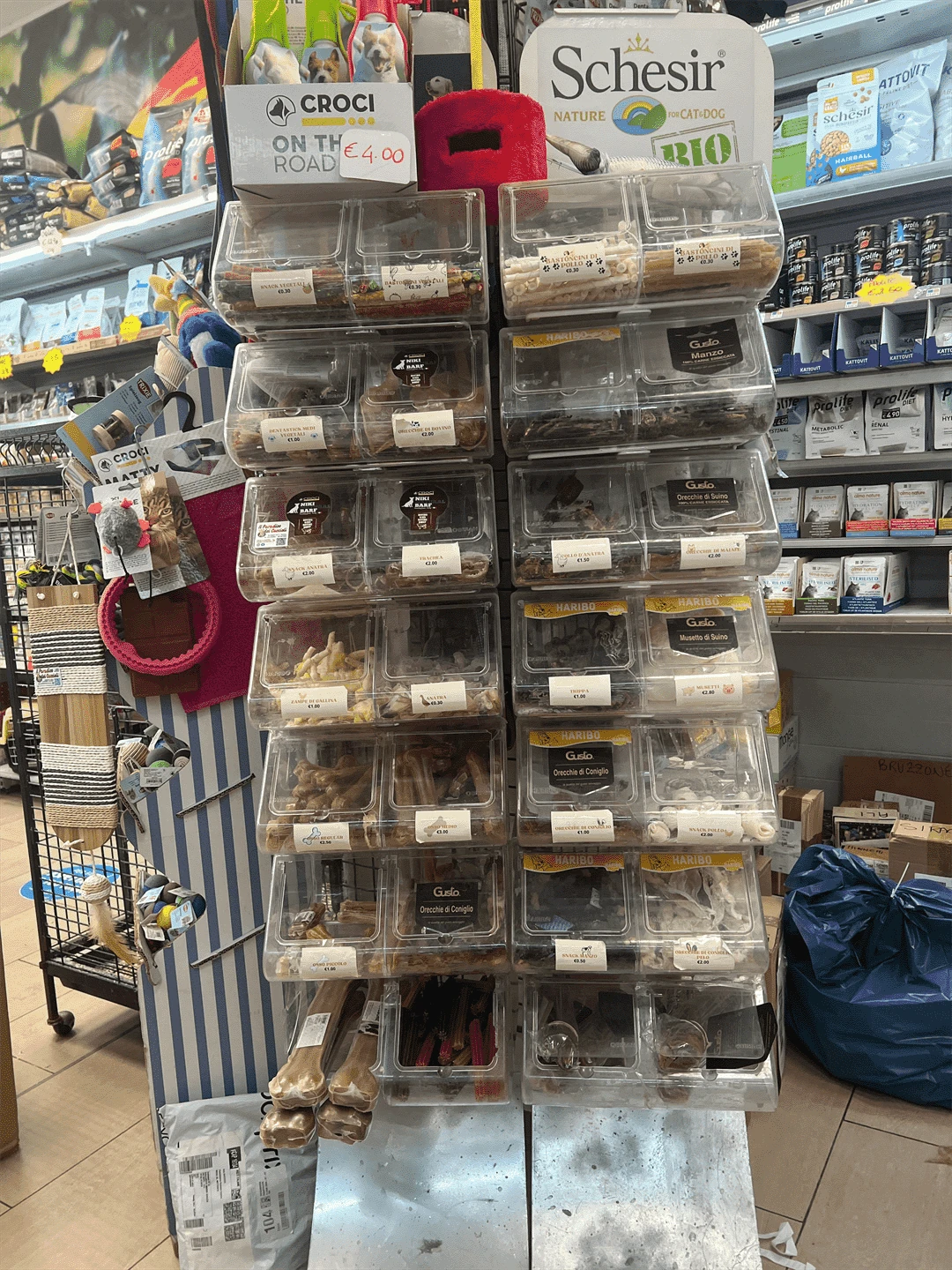 Snack e premi per animali
