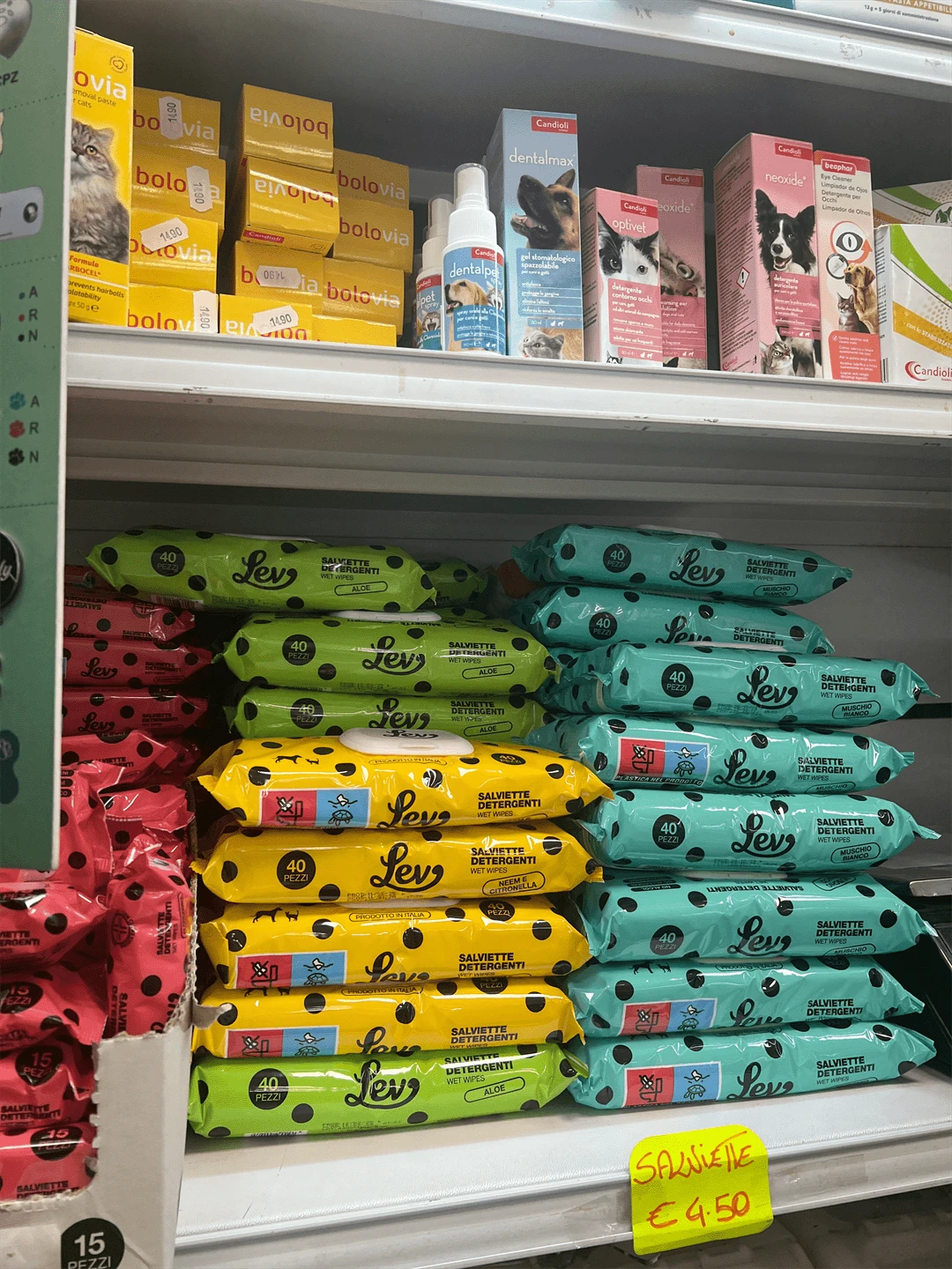 Prodotti per igiene e cura degli animali